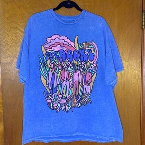 The Doors band T shirt with groovy design. S/M